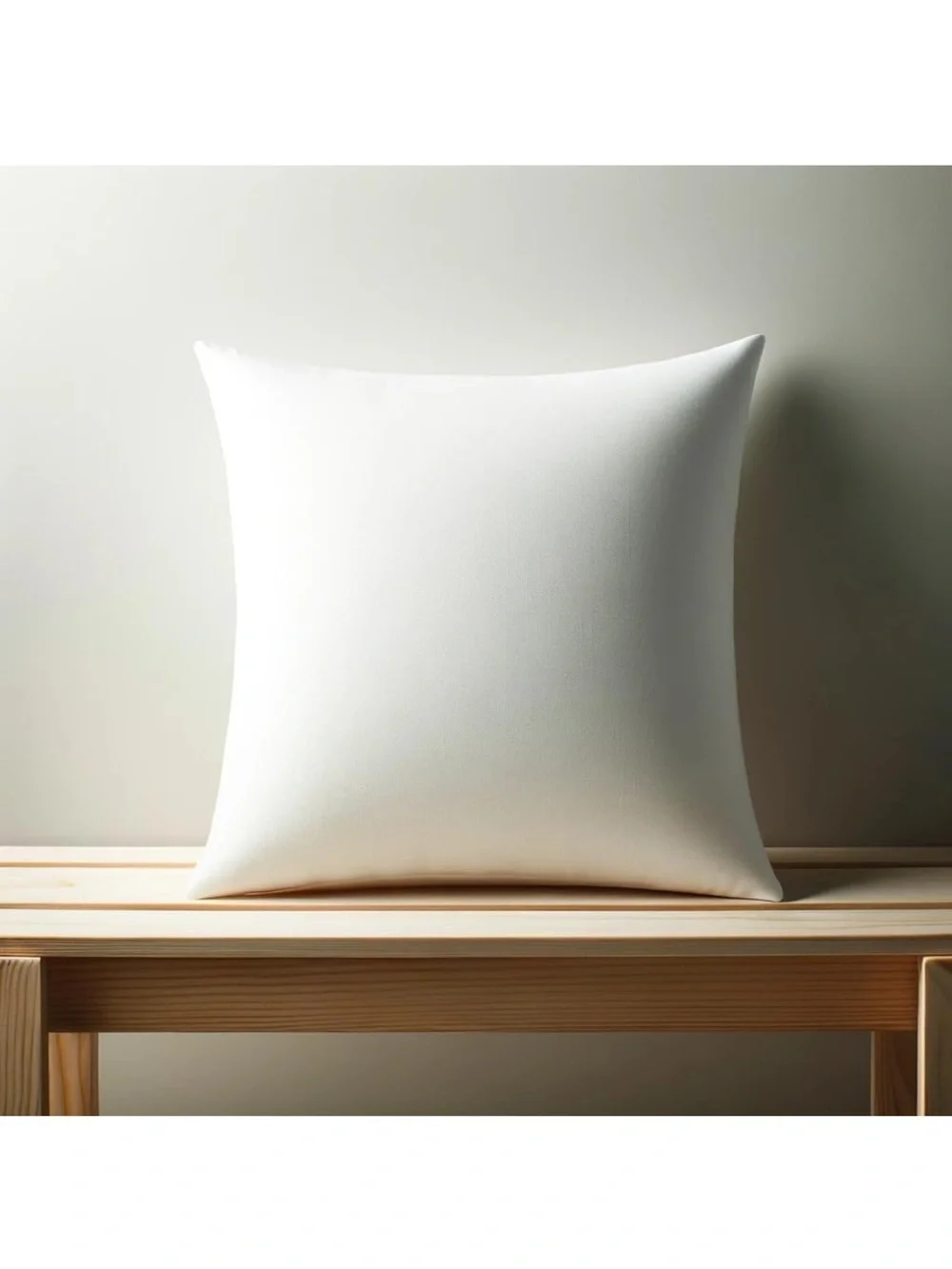 Premium White Throw Pillow Inserts - Soft Support (Set of 8)